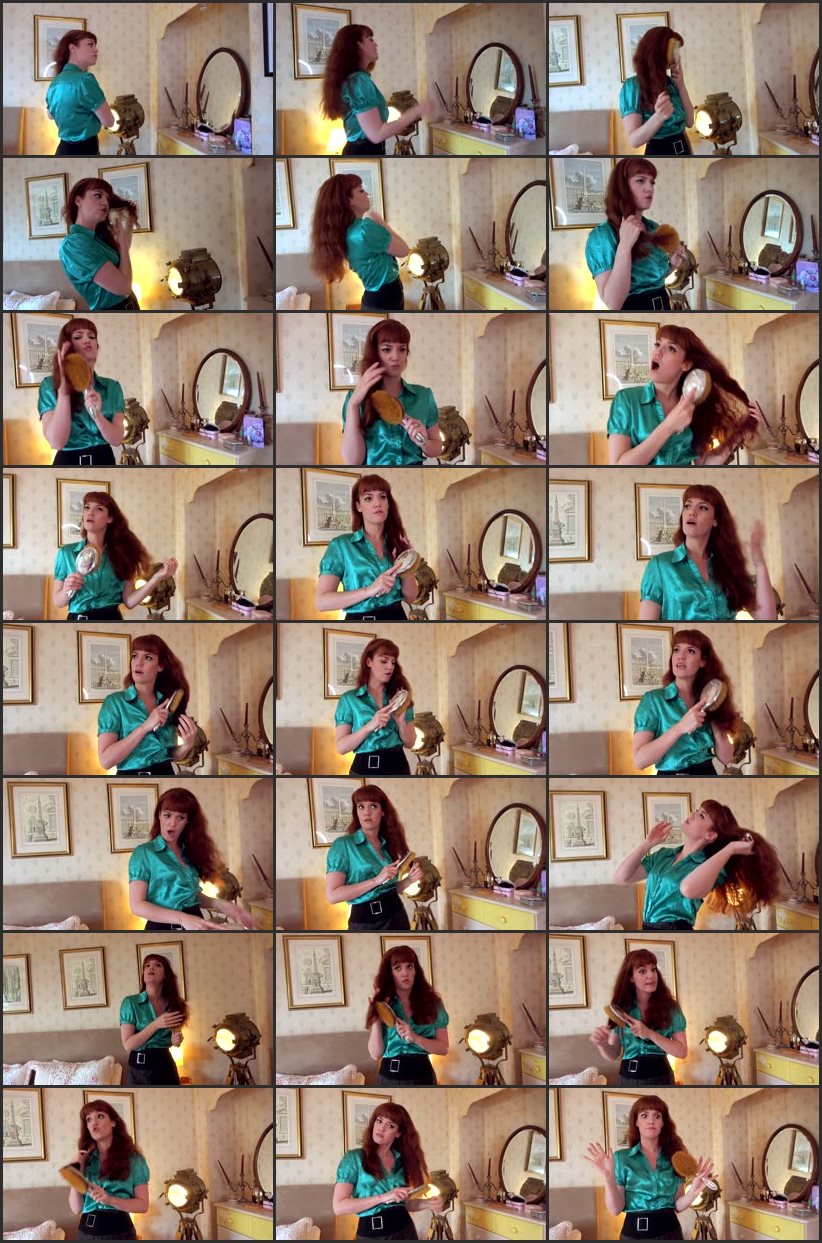 Screenlist Obsessed Headmistress Brushes Hair - Ariel Anderssen - 4K Ultra HD/MP4