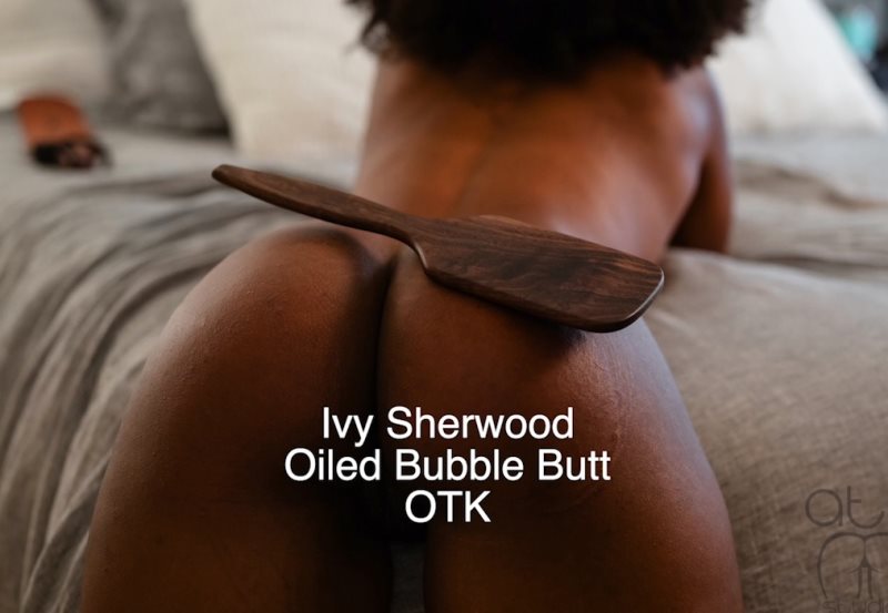 Cover Oiled Bubble Butt Spanking Ivy - assumethepositionstudios - HD/MP4