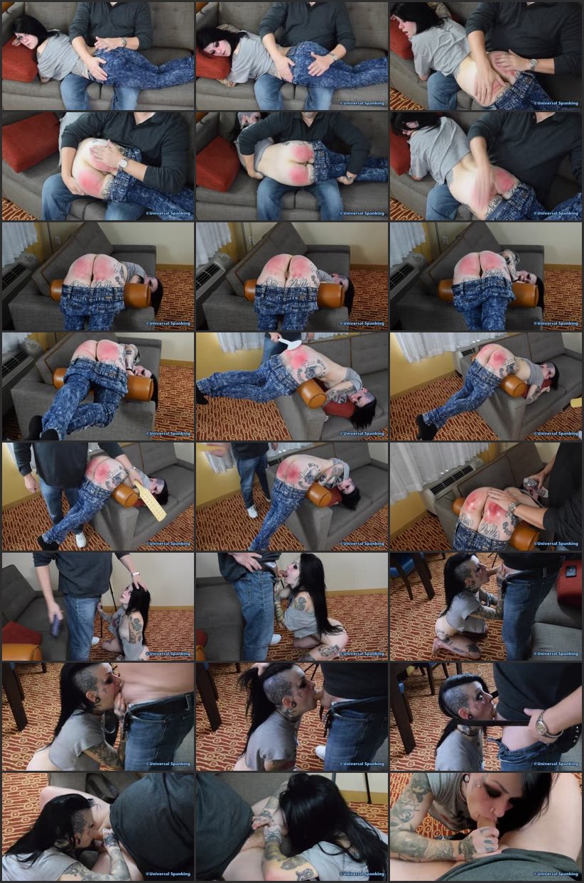 Screenlist Paddled For Bad Behavior (the Indecent Punishment) - Universal Spanking and Punishments - Full HD/MP4