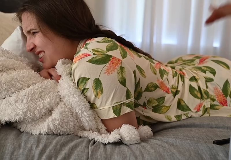 Cover Sore Bottom Bedtime- Reyna Paddled In Pj's - assumethepositionstudios - HD/MP4