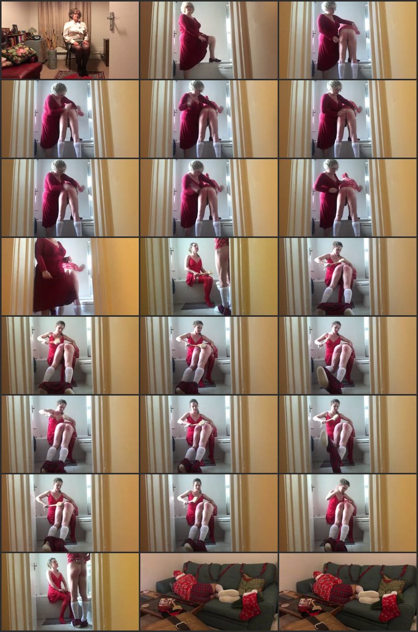 Screenlist Andrew The Naughty Elf, Christmas Spanking And Bath Brush - At Home with Miss Iceni - HD/MP4