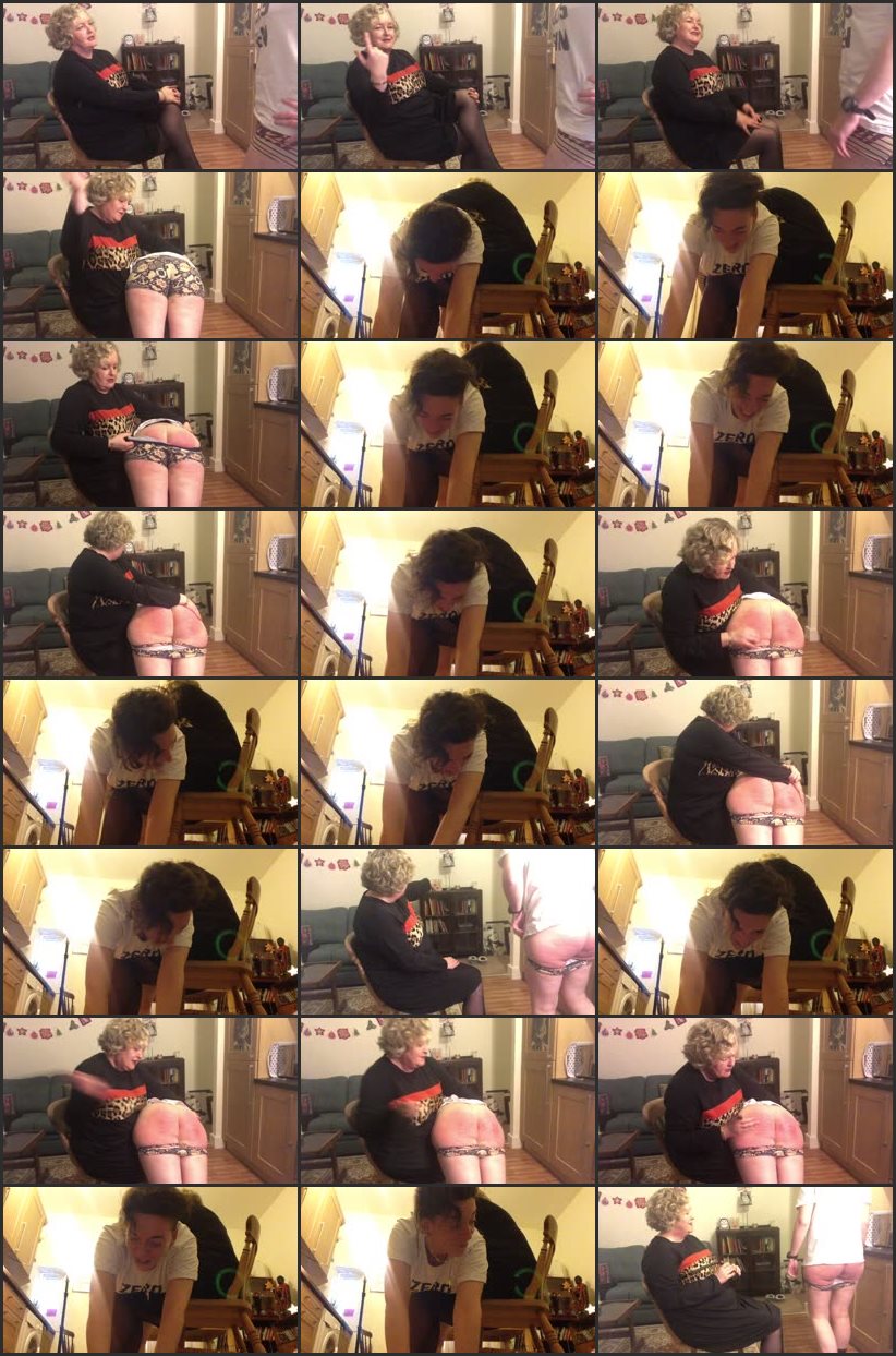 Screenlist Anty Goes Across My Knee - At Home with Miss Iceni - HD/MP4