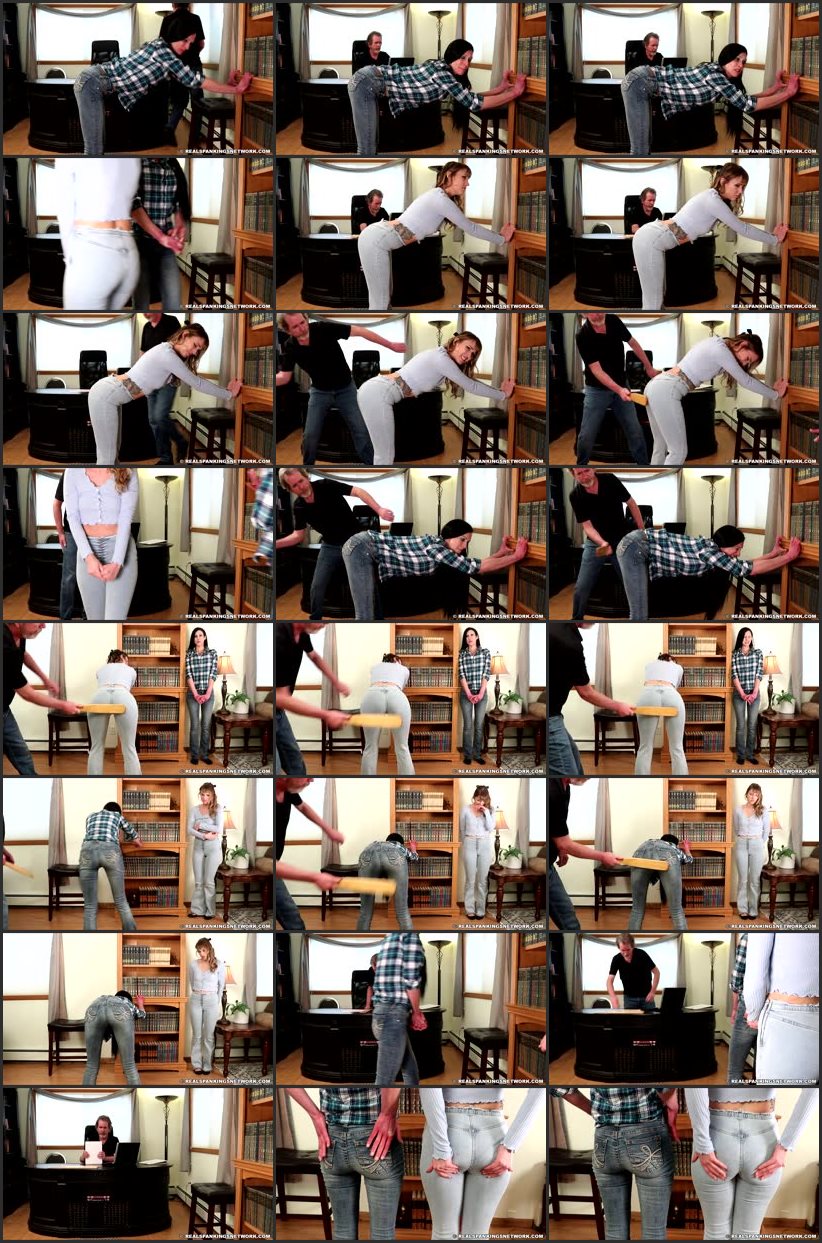 Screenlist Cara & Lilith Paddled (part 2 Of 2) - realspankings - Full HD/MP4