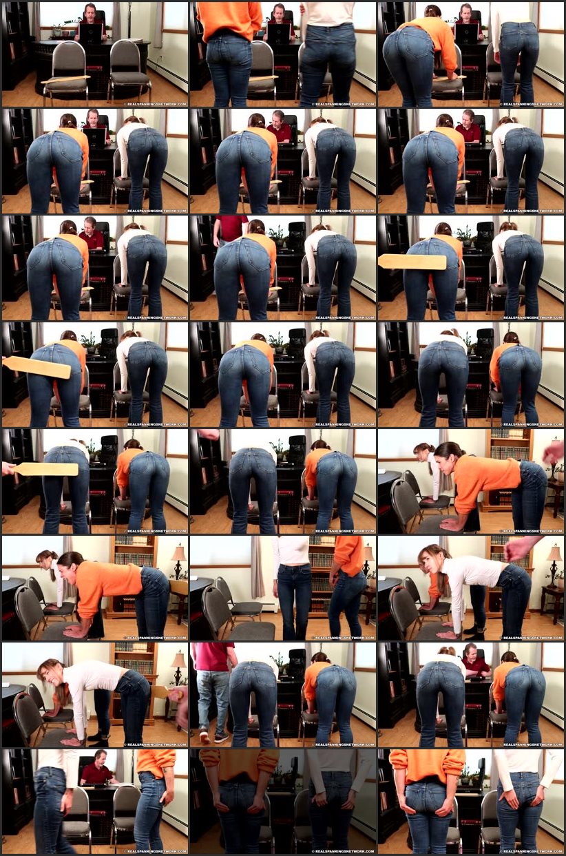 Screenlist Paddled In The Principal's Office (part 2 Of 2) - realspankings - Full HD/MP4
