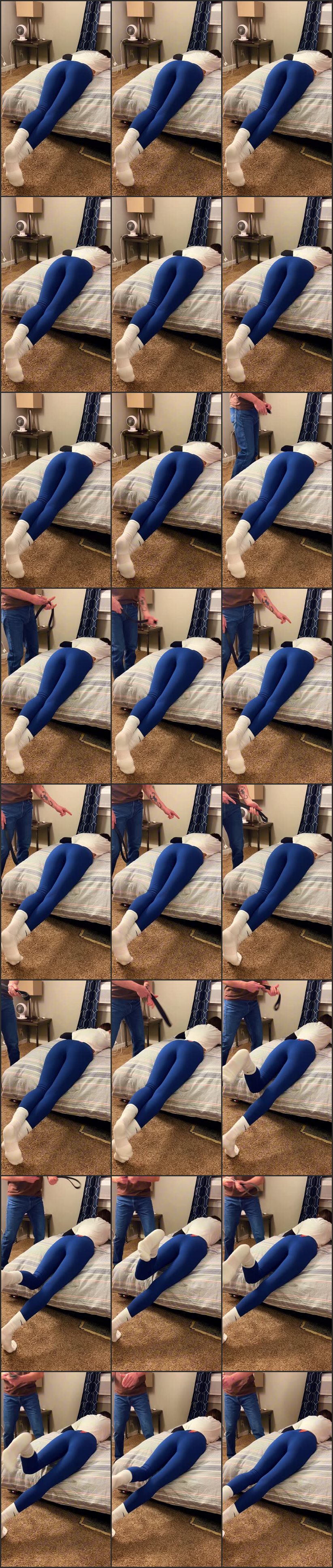 Screenlist Yoga Pants Belt Spanking - SDA Productions - 2K Ultra HD/MP4