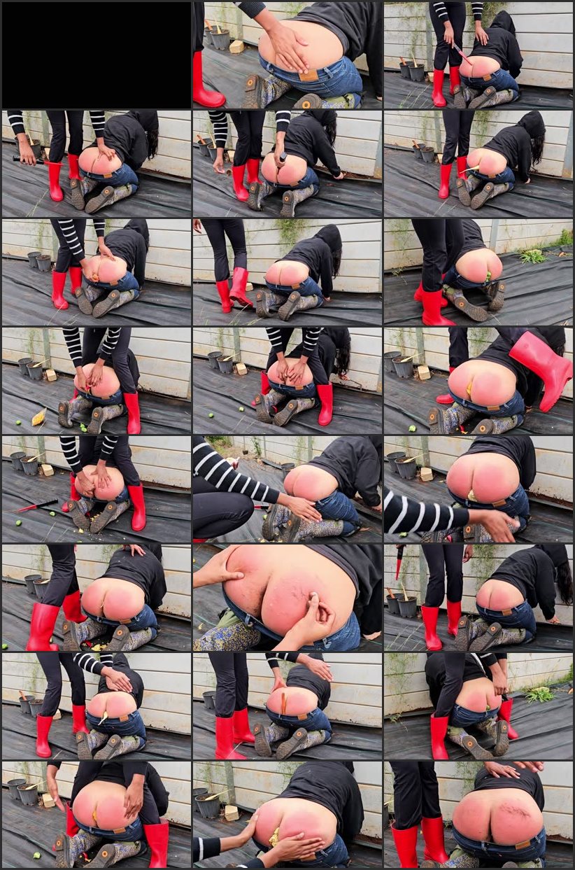 Screenlist Coco's Free-use Buttcrack Degraded And Humiliated With A Picnic Basket Of Goods - Anonymous Spanking - Full HD/MP4