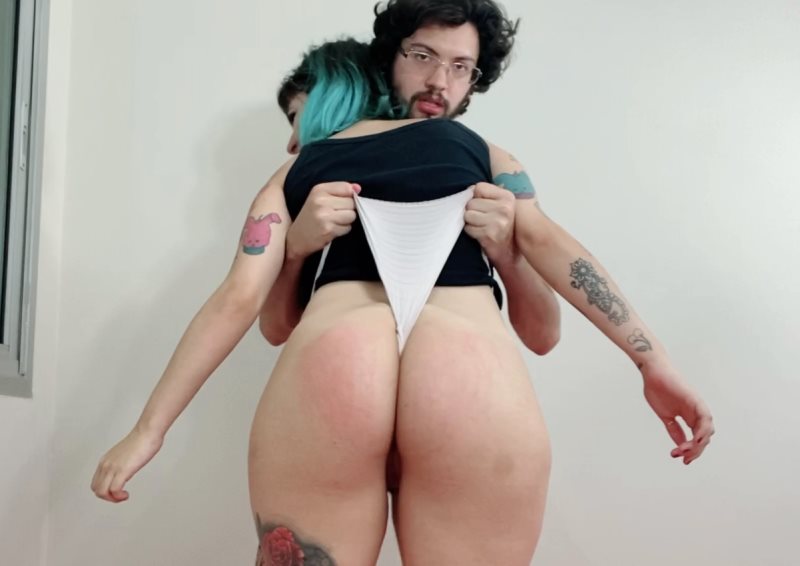 Cover Hurtful Wedgies Humiliation Until Panty Rips Off + Spanking - yourlittlewhore - Full HD/MP4
