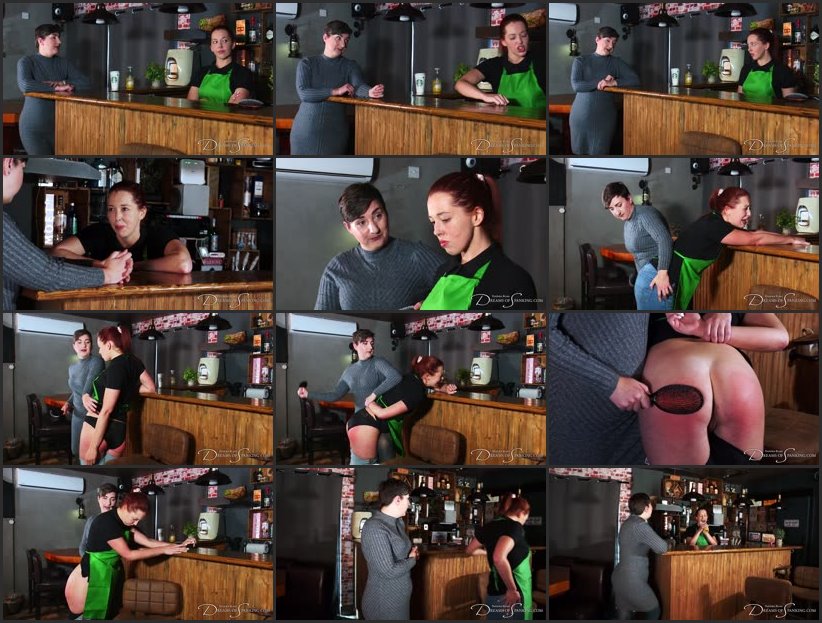 Screenlist Bratty Barista: Grounds For Punishment - dreamsofspanking - Full HD/MP4