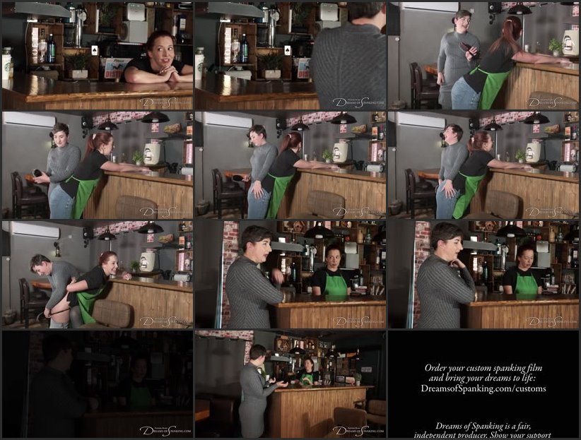 Screenlist Bratty Barista: Grounds For Punishment - dreamsofspanking - Full HD/MP4