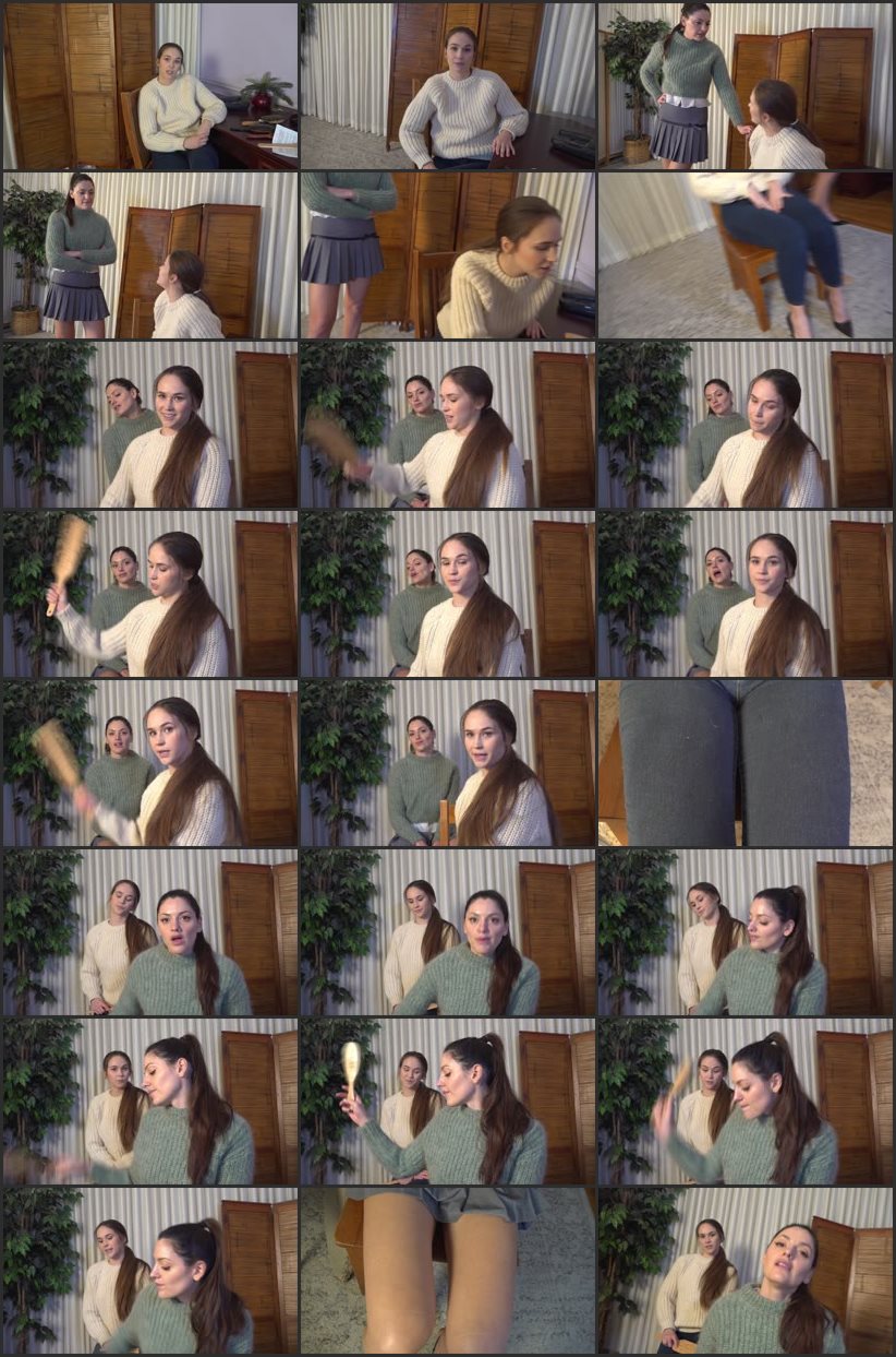 Screenlist Lexi Holland And Iris Steele Spank You In Office Pure Pov Style - Iris Steele Spanking Clips - Full HD/MP4