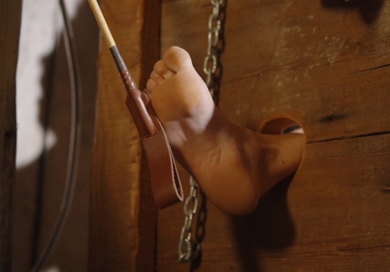 Cover Bastinado In The Stocks For Ariel And Lucy - restrainedelegance - 4K Ultra HD/MP4