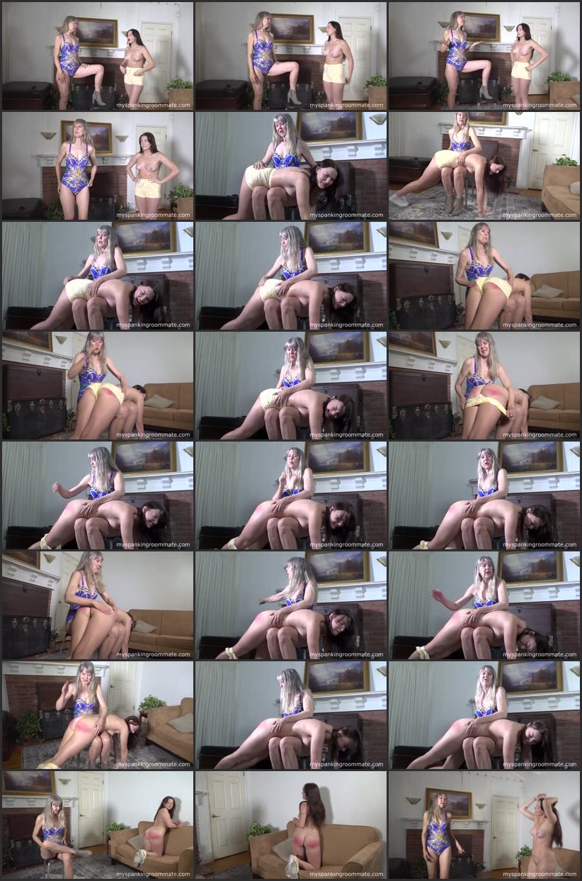 Screenlist Clare Spanks Nude Roommate Kloe Love - myspankingroommate - Full HD/MP4