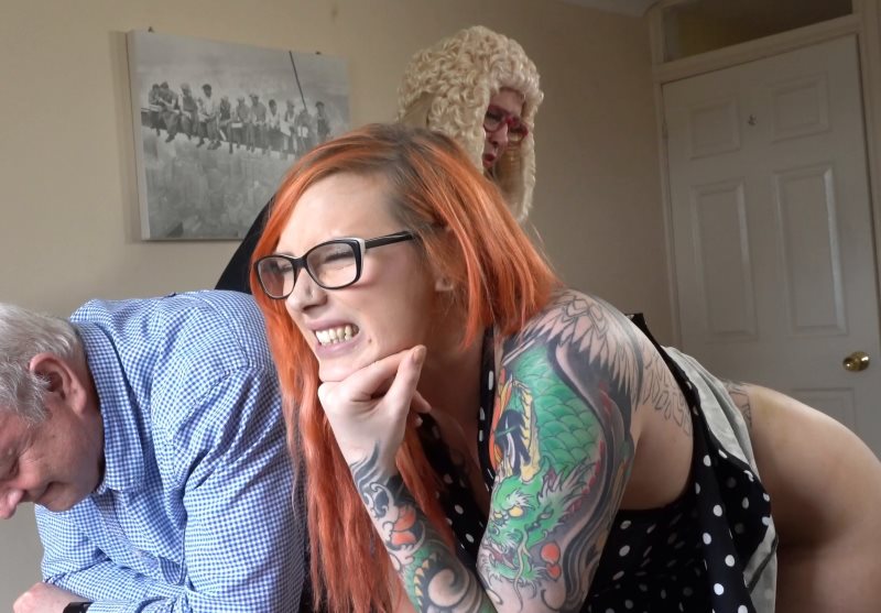 Cover Judge At Home The Counter Claim - spankingsarah - 4K Ultra HD/MP4