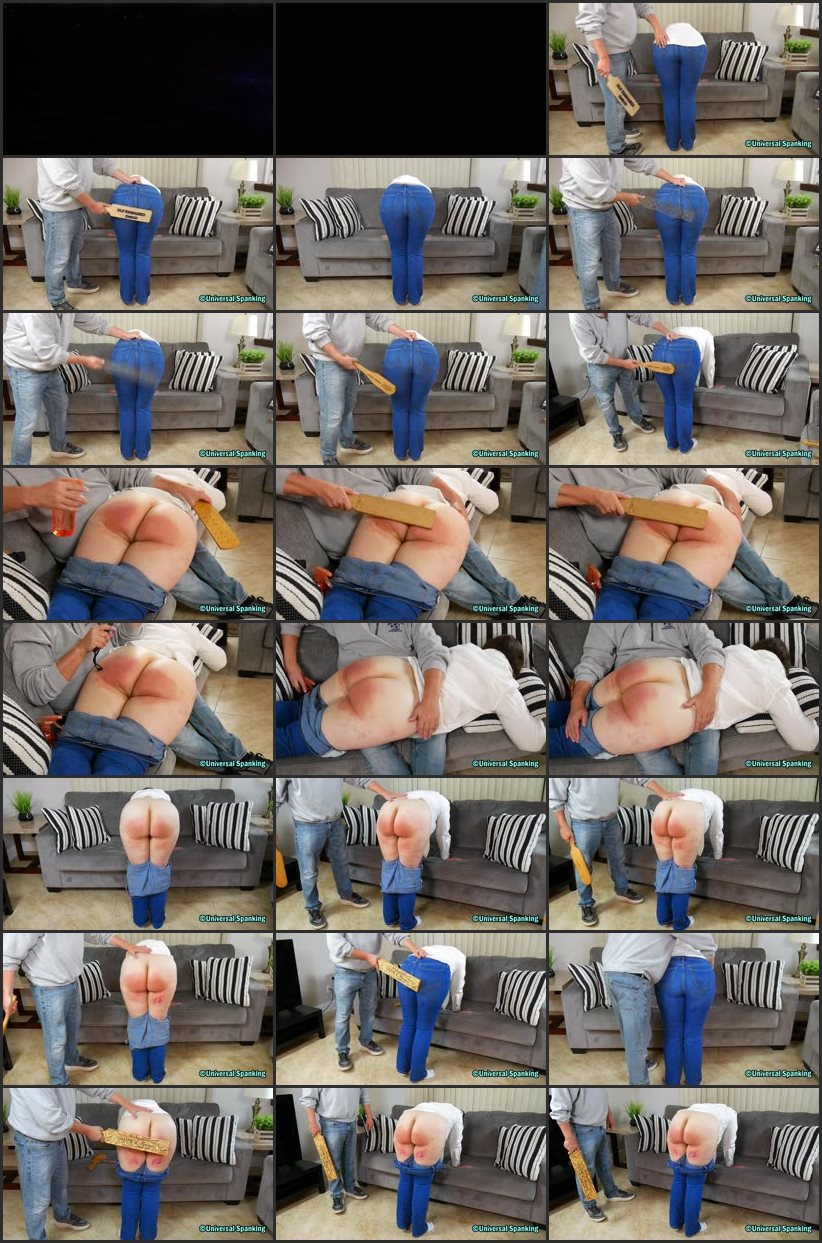 Screenlist A Hard Paddling At Home - Universal Spanking and Punishments - Full HD/MP4