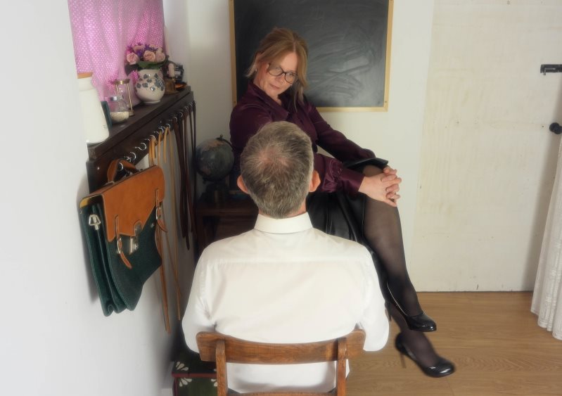 Cover Headmistress Knows Best… Panty & Pantyless Upskirt Tease, And Spanking - Miss Zees Cabinet of Curiosities - 4K Ultra HD/MP4