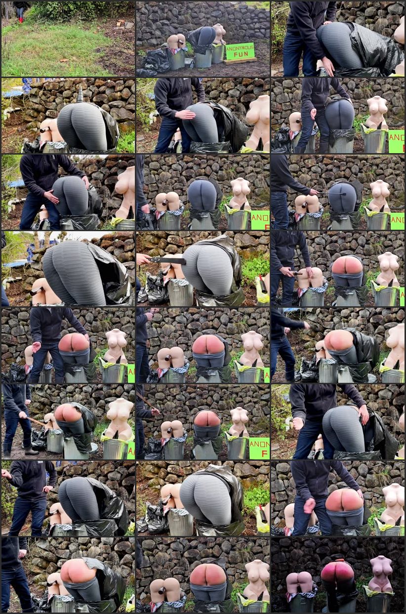 Screenlist Coco Bends Over In A Trash Can And Gets Spanked, Strapped, Cropped And Caned - Part 1 - Anonymous Spanking - Full HD/MP4