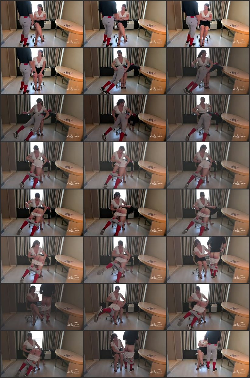 Screenlist A Lesson For The Baseball Boy By Lady Jose - Lady Jose Spanking and Kinks Studio - Full HD/MP4