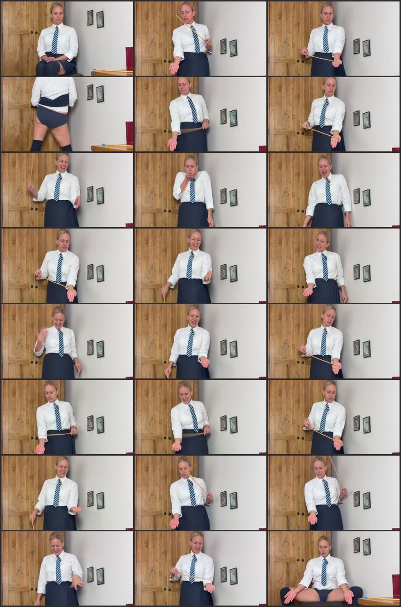 Screenlist A Hand-caning Compendium - Leia-Ann Woods - Full HD/MP4