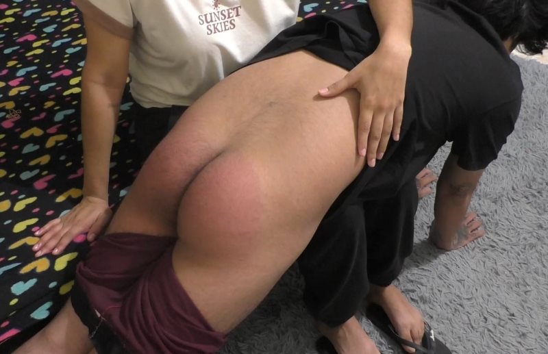 Cover Hand Spanking And Slipper For Marcus - Spank Latinas - Full HD/MP4