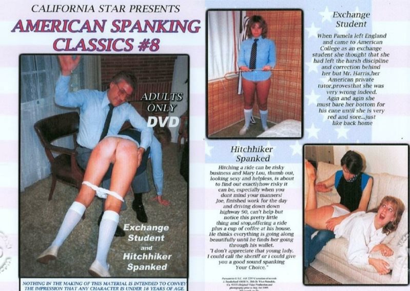 Cover American Spanking Classics #8 - California Star Productions - SD/MP4