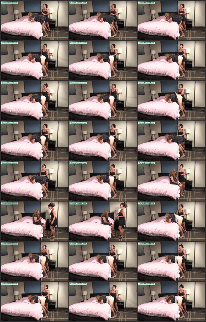 Screenlist Carissa Spanks Sabrina Valentine For Being A Bad Girl - CarissaDumond - Full HD/MP4