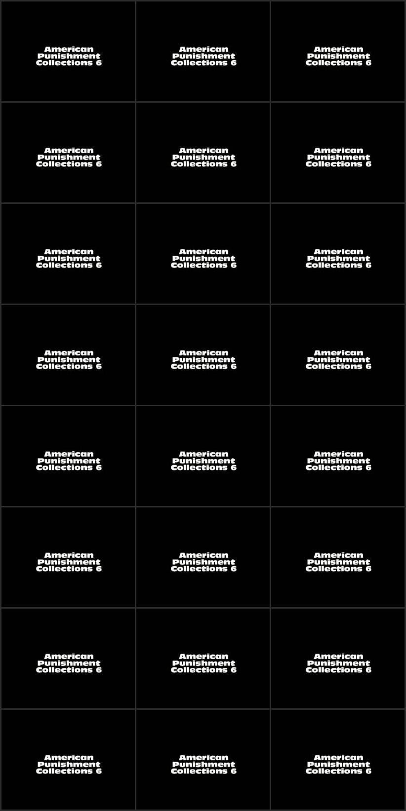 Screenlist American Punishment Collections #6 - California Star Productions - SD/MP4