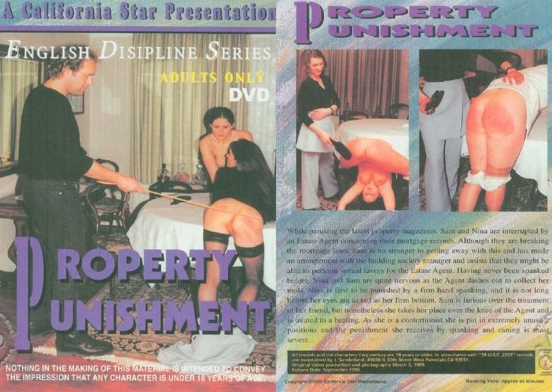 Cover English Discipline Series - Property Punishment - California Star Productions - SD/MP4
