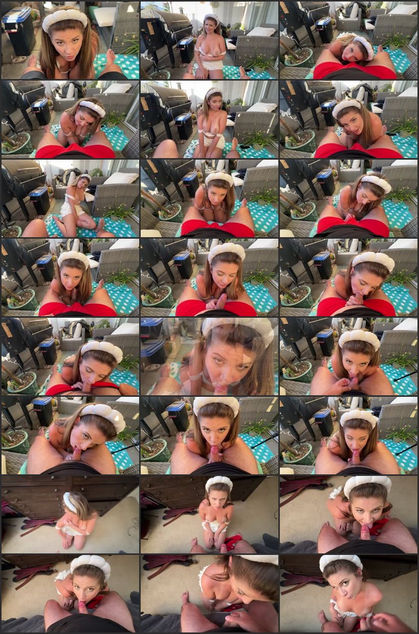 Screenlist Dolly Mattel Cums Over For Bbq - Summertime Patio Blowjob - Good Girls get Candy - Full HD/MP4