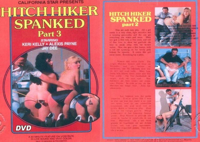 Cover Hitchhiker Spanked 3 - California Star Productions - LQ/MP4