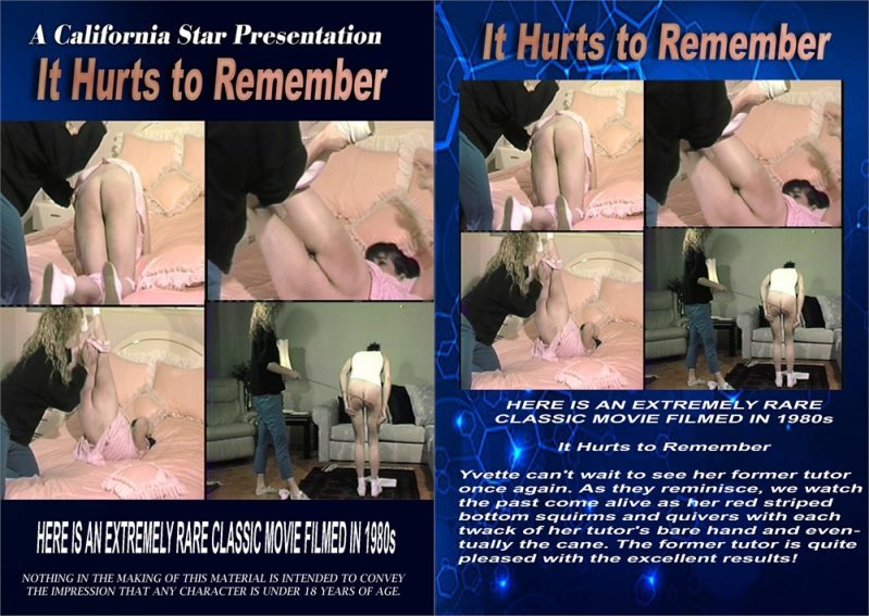Cover It Hurts To Remember - California Star Productions - SD/MP4