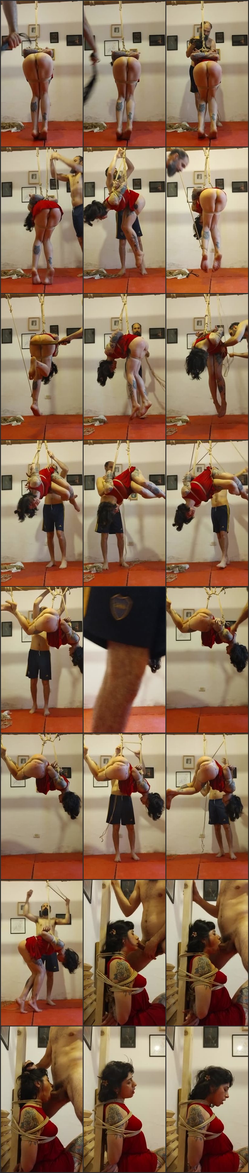 Screenlist Bound, Spanked, And Face Fucked: Michi's Rough Session - 4toscuro - SD/MP4