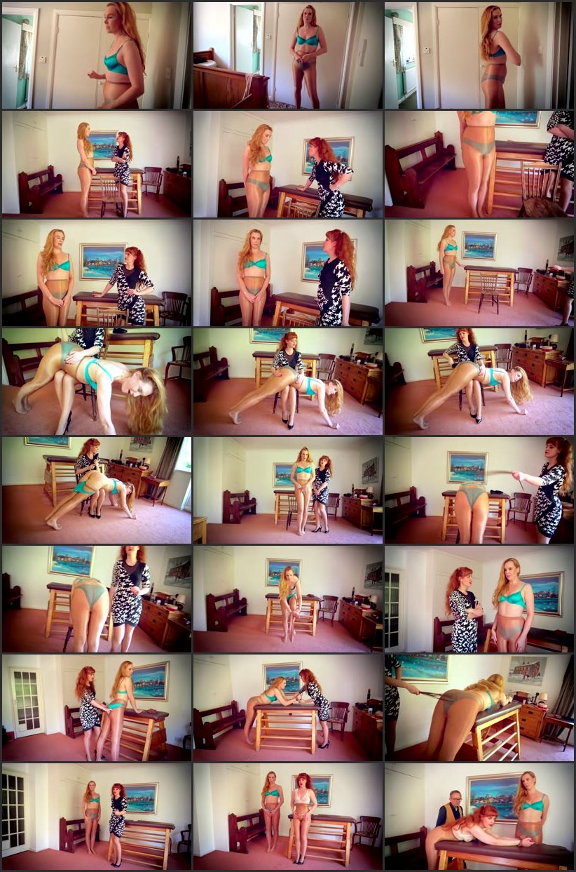 Screenlist Corporal Punishment On Our Shiny Tights - Ariel Anderssen - 4K Ultra HD/MP4