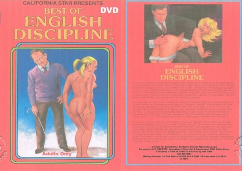 Cover Best Of English Discipline - California Star Productions - SD/MP4