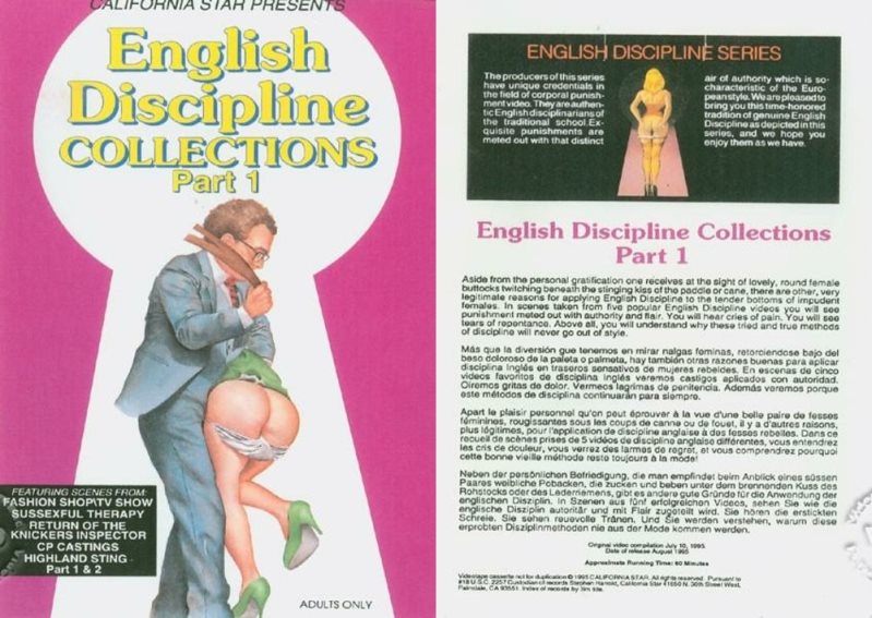 Cover English Discipline Collections Part 1 - California Star Productions - SD/MP4