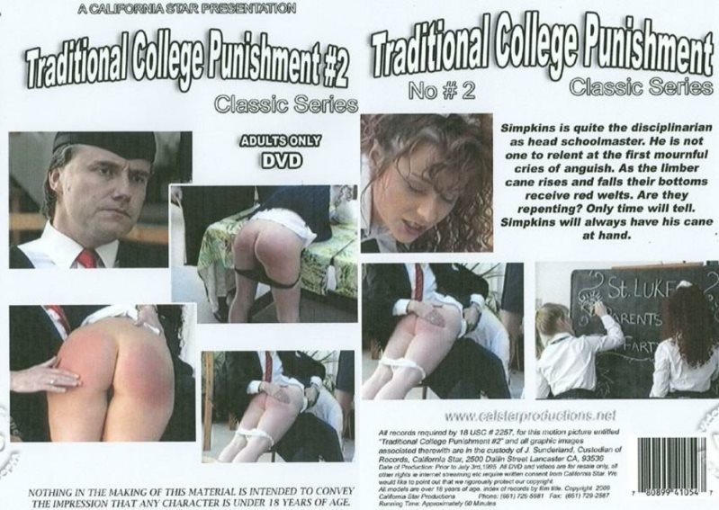Cover Traditional College Punishment #2 - California Star Productions - SD/MP4