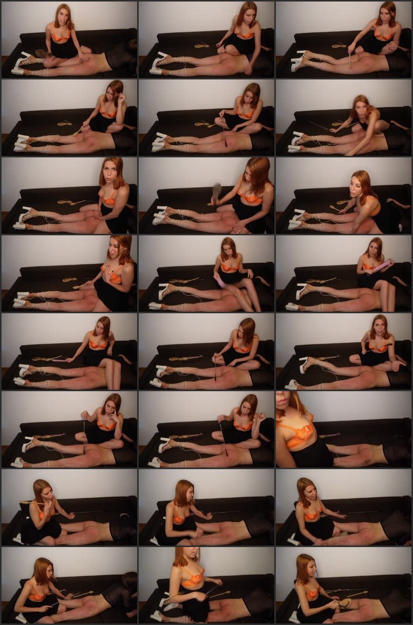 Screenlist Spanking Round 3 - GoddessJanet - Full HD/MP4