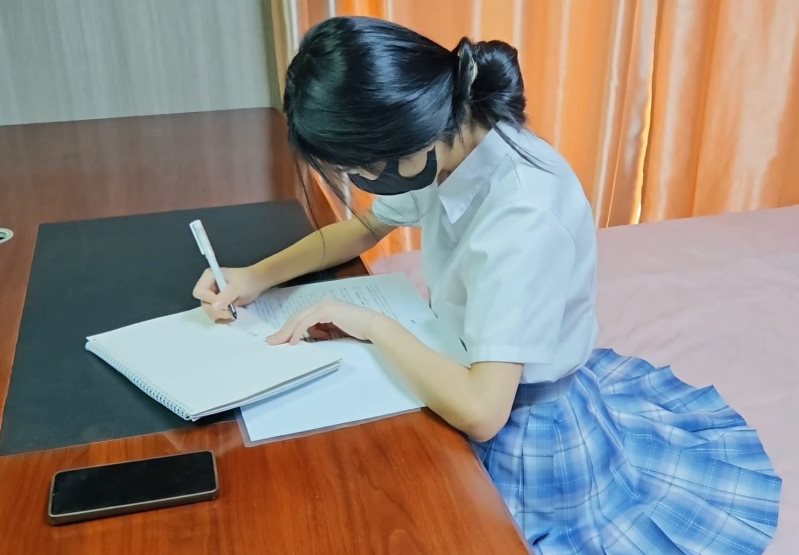 Cover Punishing Female Students Who Watched The Video - OrangeBoys Bondage Studio - Full HD/MP4