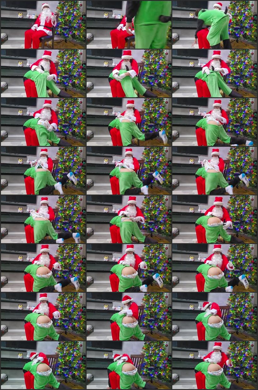 Screenlist Santa Spanks Twink Butt - Packedpampz - HD/MP4