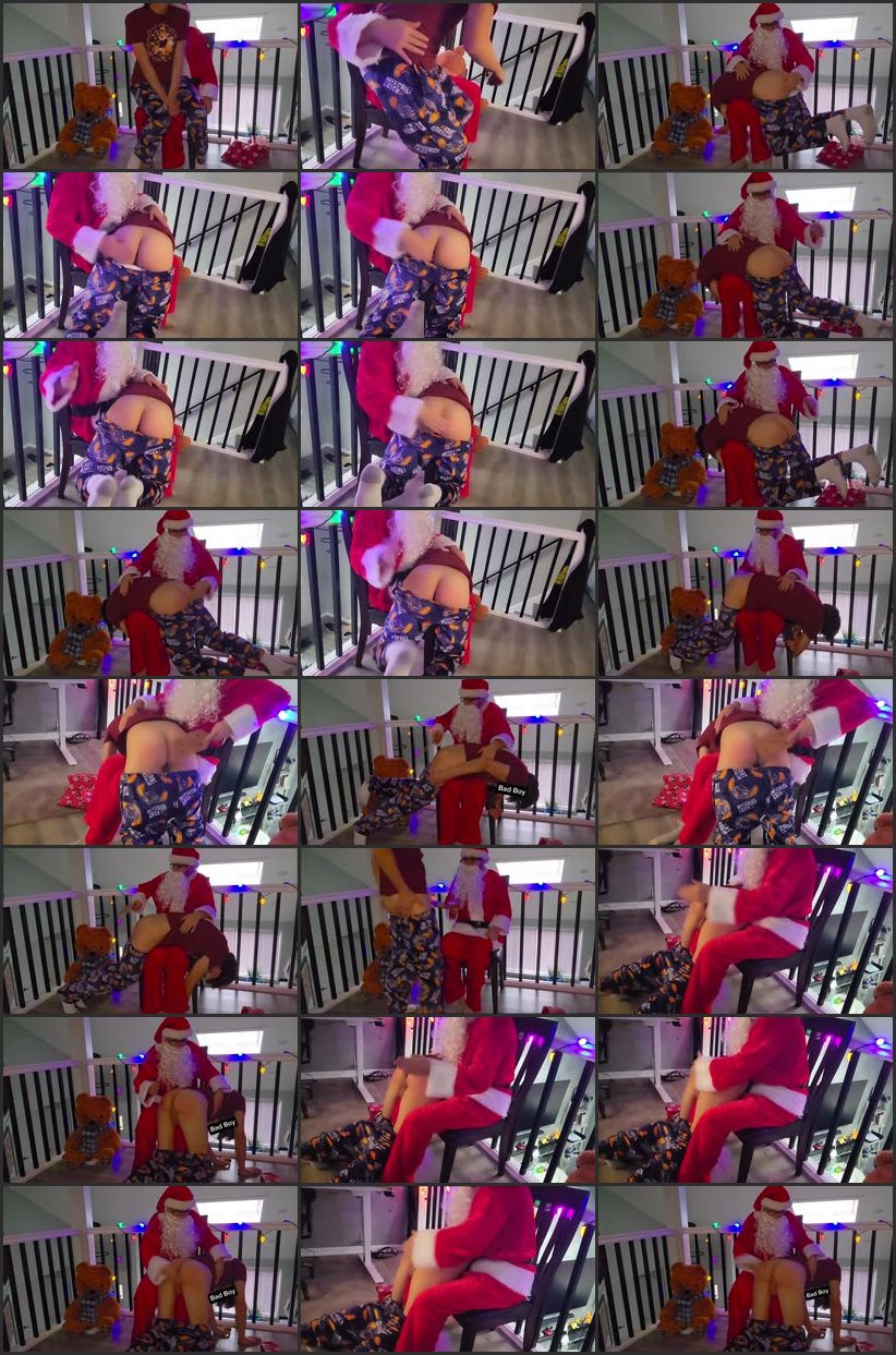 Screenlist Santa Spanks Twink's Ass Red - Packedpampz - WQHD/MP4