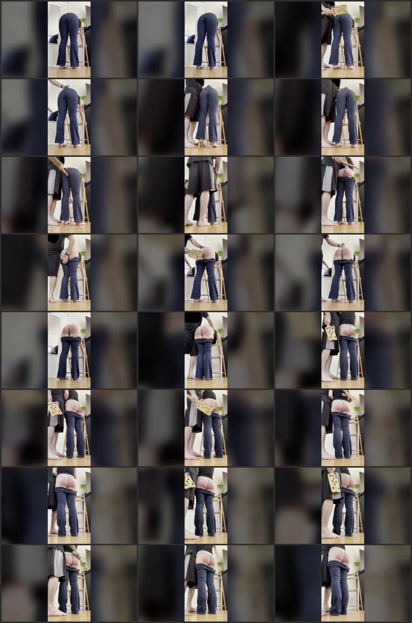 Screenlist Made To Stand While I Got Paddled In My Jeans - Pineapple Muffin - Full HD/MP4