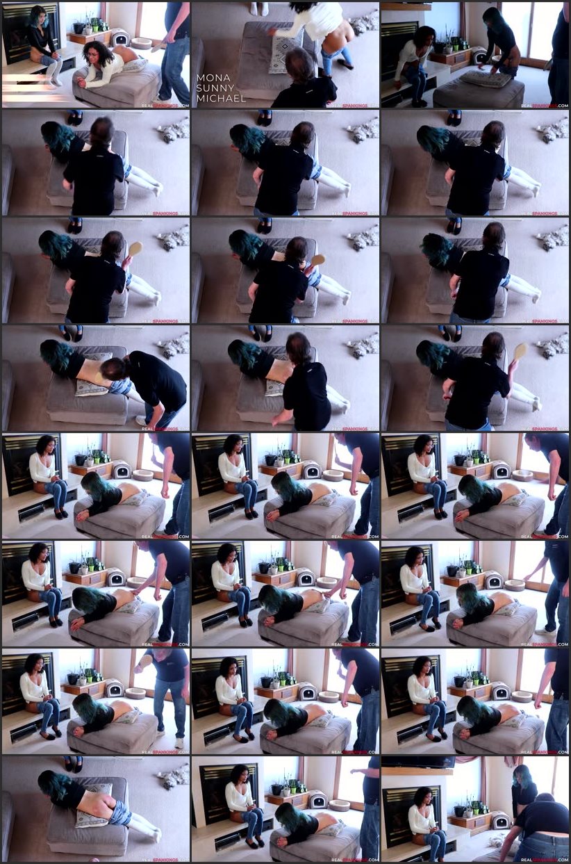 Screenlist Mona & Sunny: Spanked By Betty & M (part 4 Of 4) - realspankings - Full HD/MP4