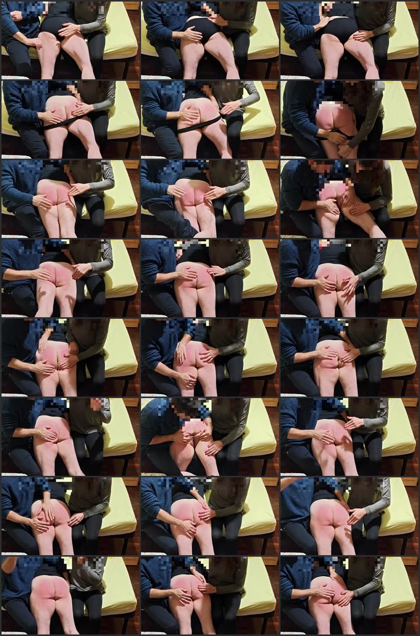 Screenlist Angela Takes Double Hand Spanking! - SpankingLoversITA - Full HD/MP4