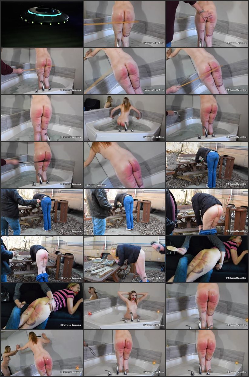 Screenlist Punishment Caning: Welted For A Week! - Universal Spanking and Punishments - Full HD/MP4