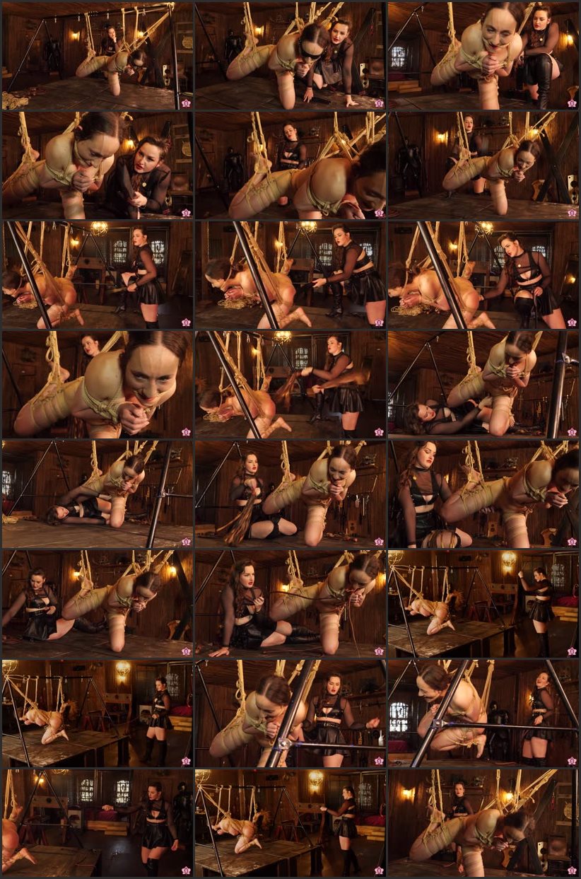 Screenlist Relentless Lashes Part 2: Vivienne L'amour Torments Slave Mila's Ass, Pussy & Feet With Paddle - Lustful Orchid - 4K Ultra HD/MP4