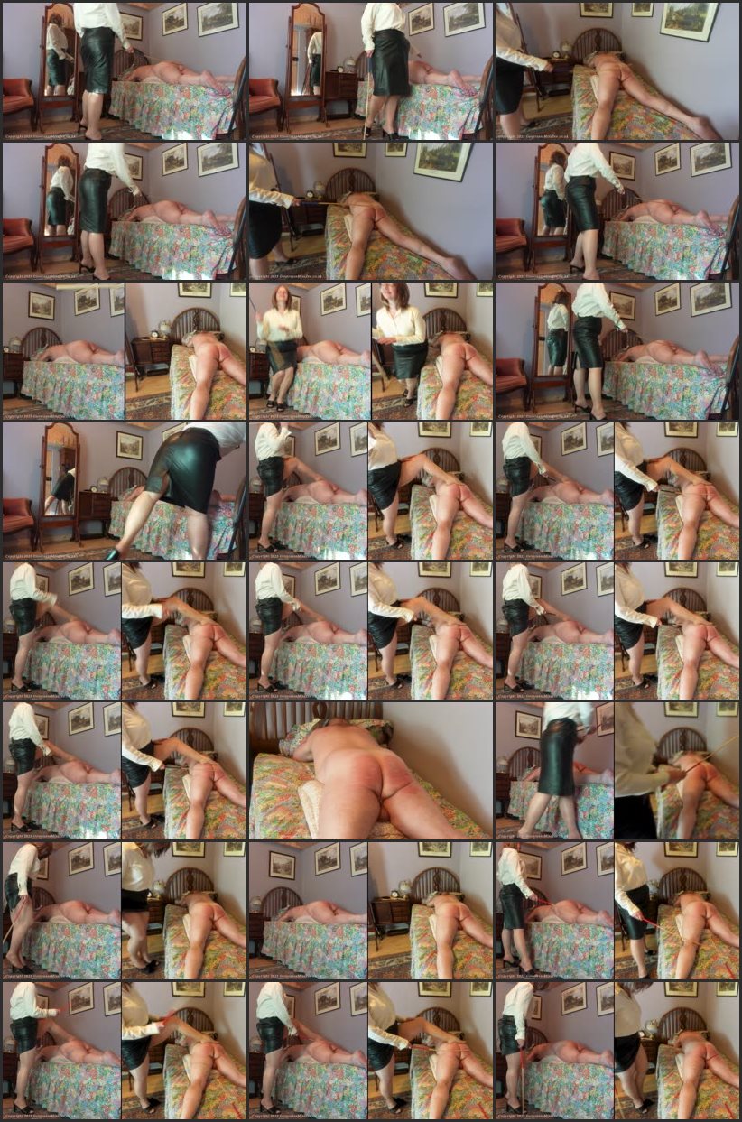 Screenlist Caned On A Bed By The Governess Miss Zee - Miss Zees Cabinet of Curiosities - 4K Ultra HD/MP4