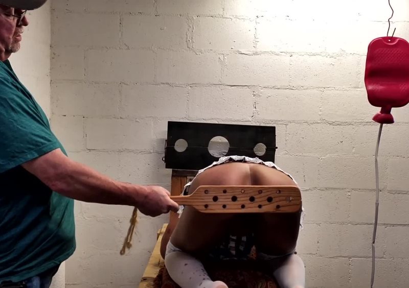 Cover Sierra's Punishment Room Enema - Outlaw Spanking Video - Full HD/MP4