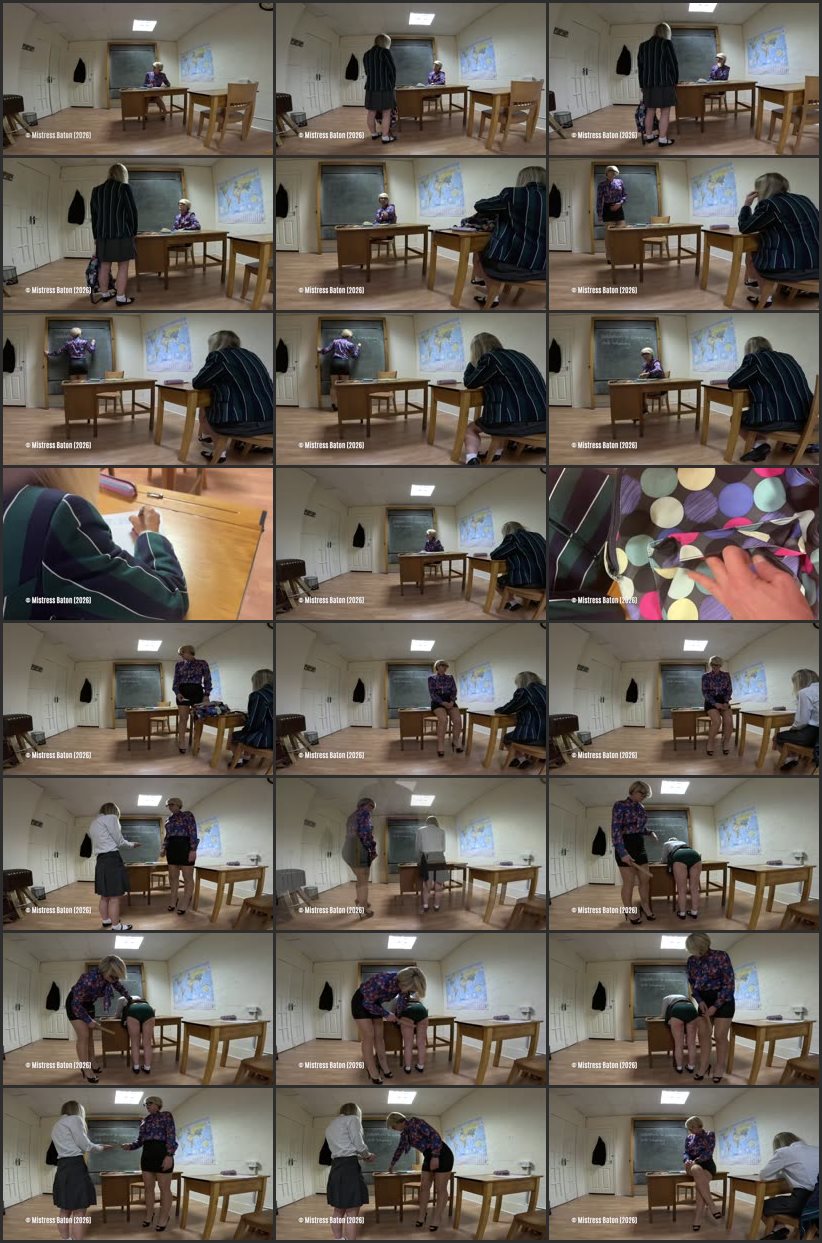 Screenlist Detention For Rebel Teen 18+ Caught Smoking - Strafkamer - Full HD/MP4