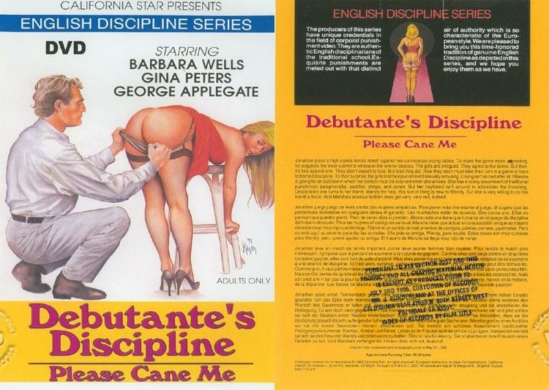 Cover Debutante's Discipline / Please Cane Me - California Star Productions - SD/MP4