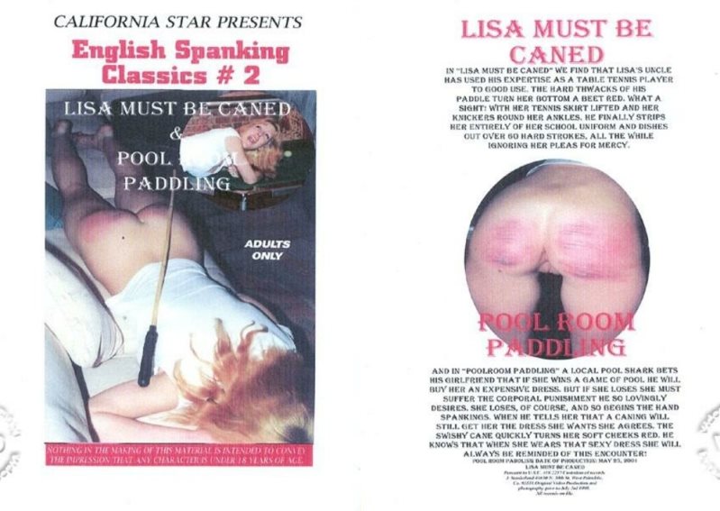 Cover English Spanking Classics #2 - California Star Productions - LQ/MP4