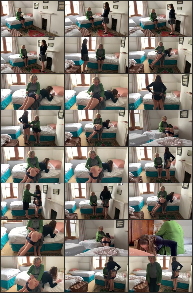 Screenlist Lazy At Secretarial College? Otk For You, Girl! Miss Iceni Spanks Matilda Otk With Hand And Hair Brush - At Home with Miss Iceni - Full HD/MP4
